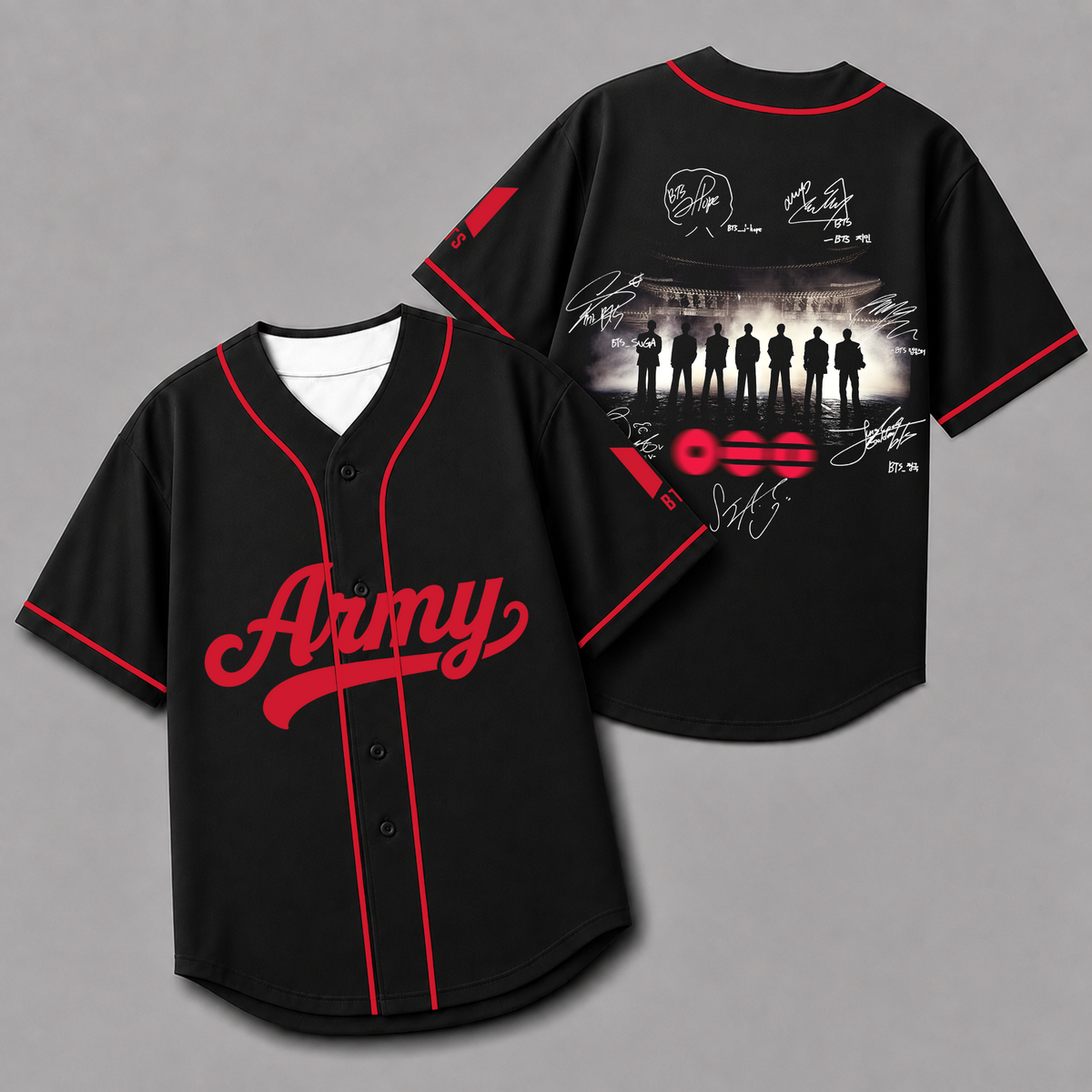 BANGTAN Comback Baseball Jersey Gift For ARMY