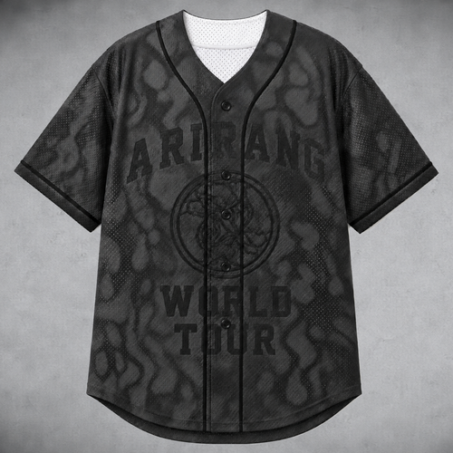 BangtanComeback Arirang World Tour BTS Baseball Jersey