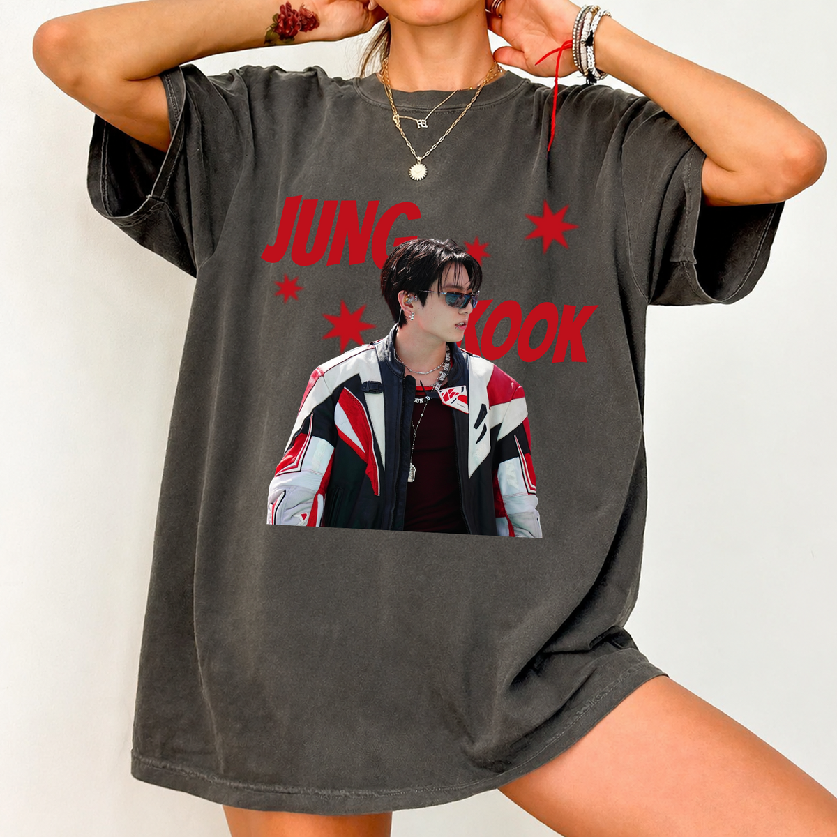 Vintage Jungkook Graffiti Comfort Colors T-Shirt