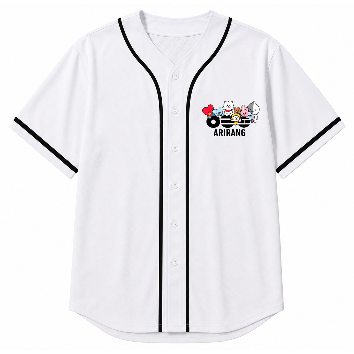 BT21 Bangtan World Tour Baseball Jersey