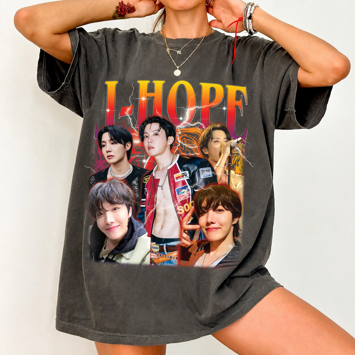 J-Hope BTS Bangtan World Tour Bootleg 90s Comfort Color Shirt