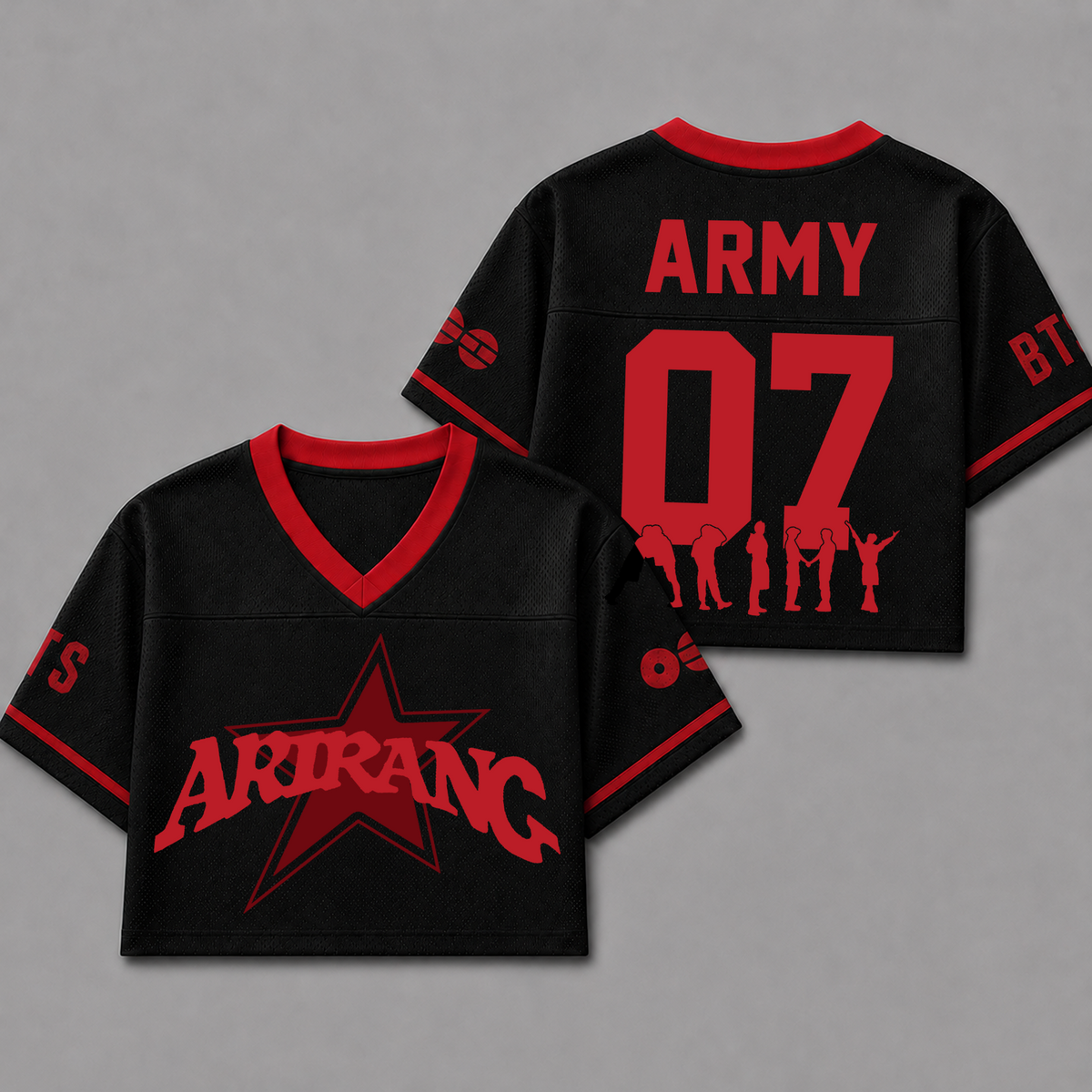 Bangtan Boys Arirang World Tour BTS Mixed Mesh Jersey Gift For Army