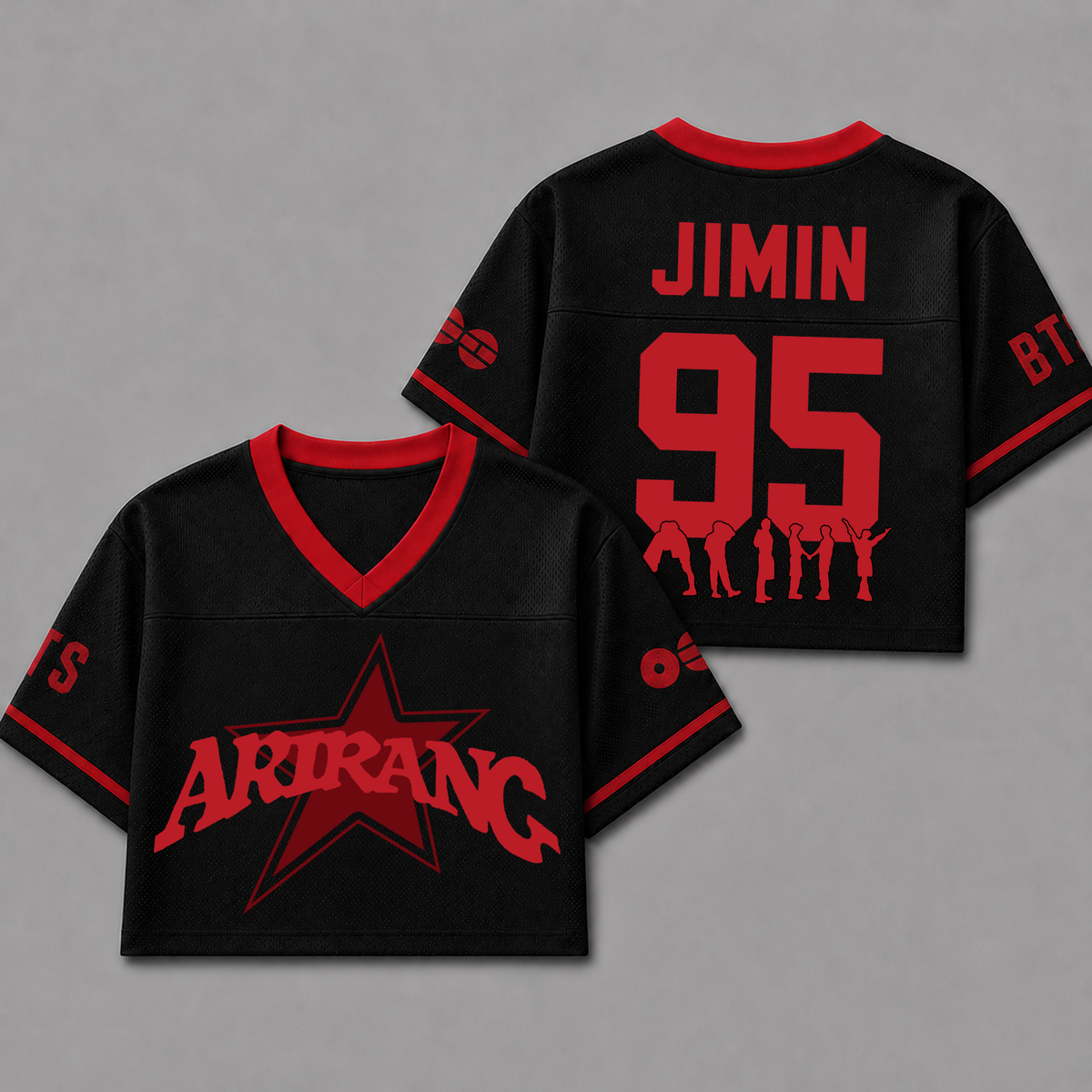 Bangtan Boys Arirang World Tour BTS Mixed Mesh Jersey Gift For Army