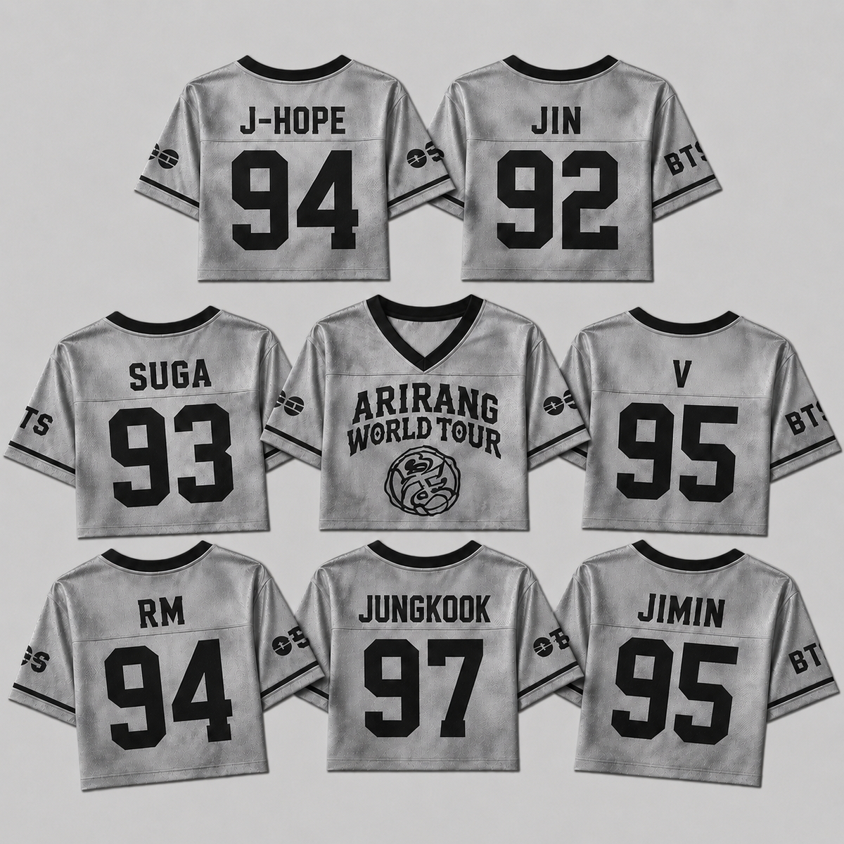 BANGTAN Arirang World Tour Mesh Jersey - Gifft For Army Fan