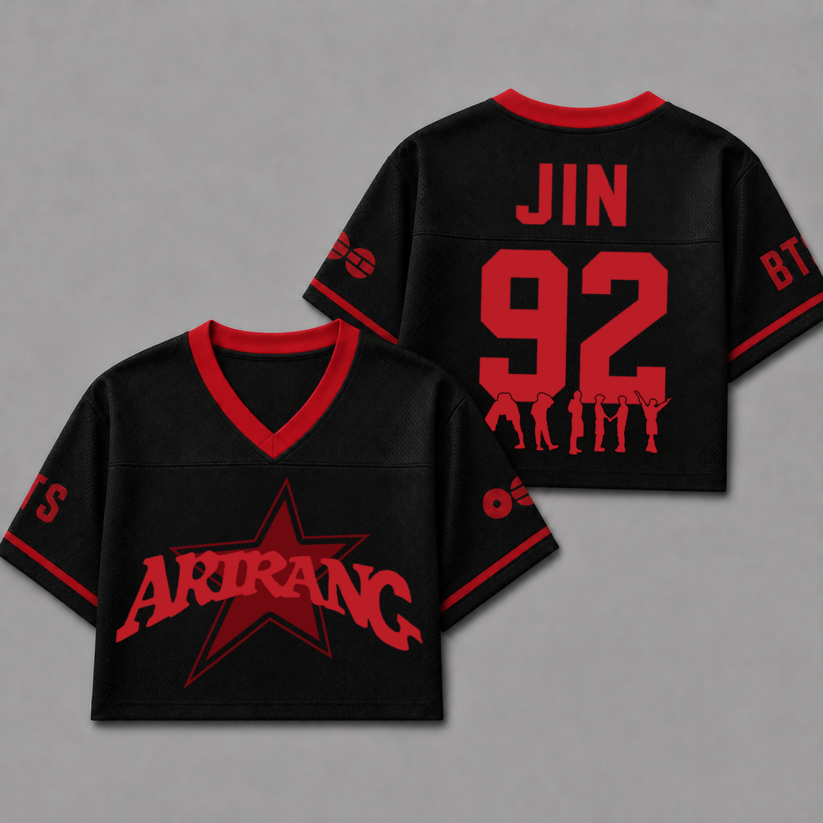Bangtan Boys Arirang World Tour BTS Mixed Mesh Jersey Gift For Army
