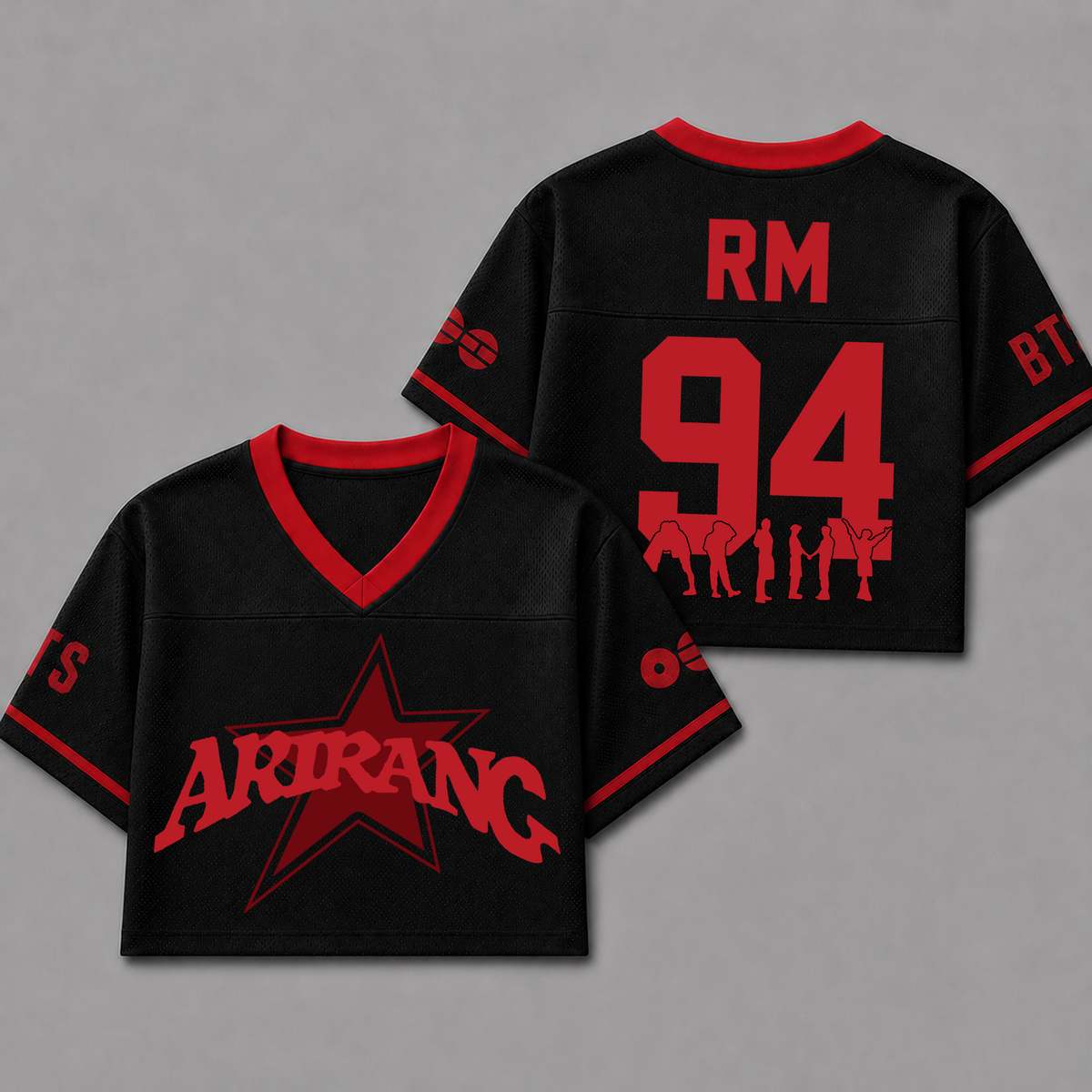 Bangtan Boys Arirang World Tour BTS Mixed Mesh Jersey Gift For Army