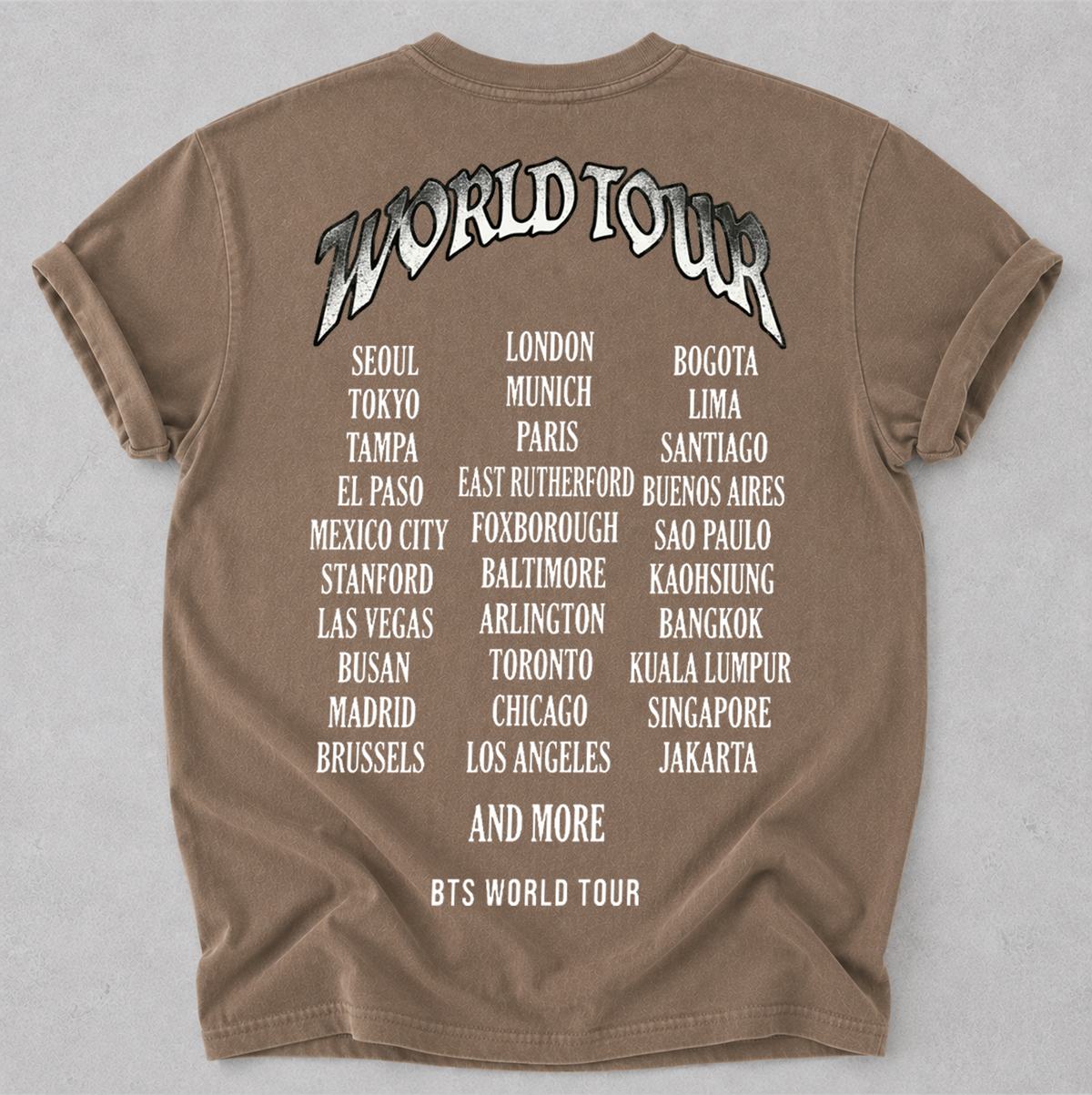 Oversized Bts Arirang 2026 World Tour Kpop Bts Concert