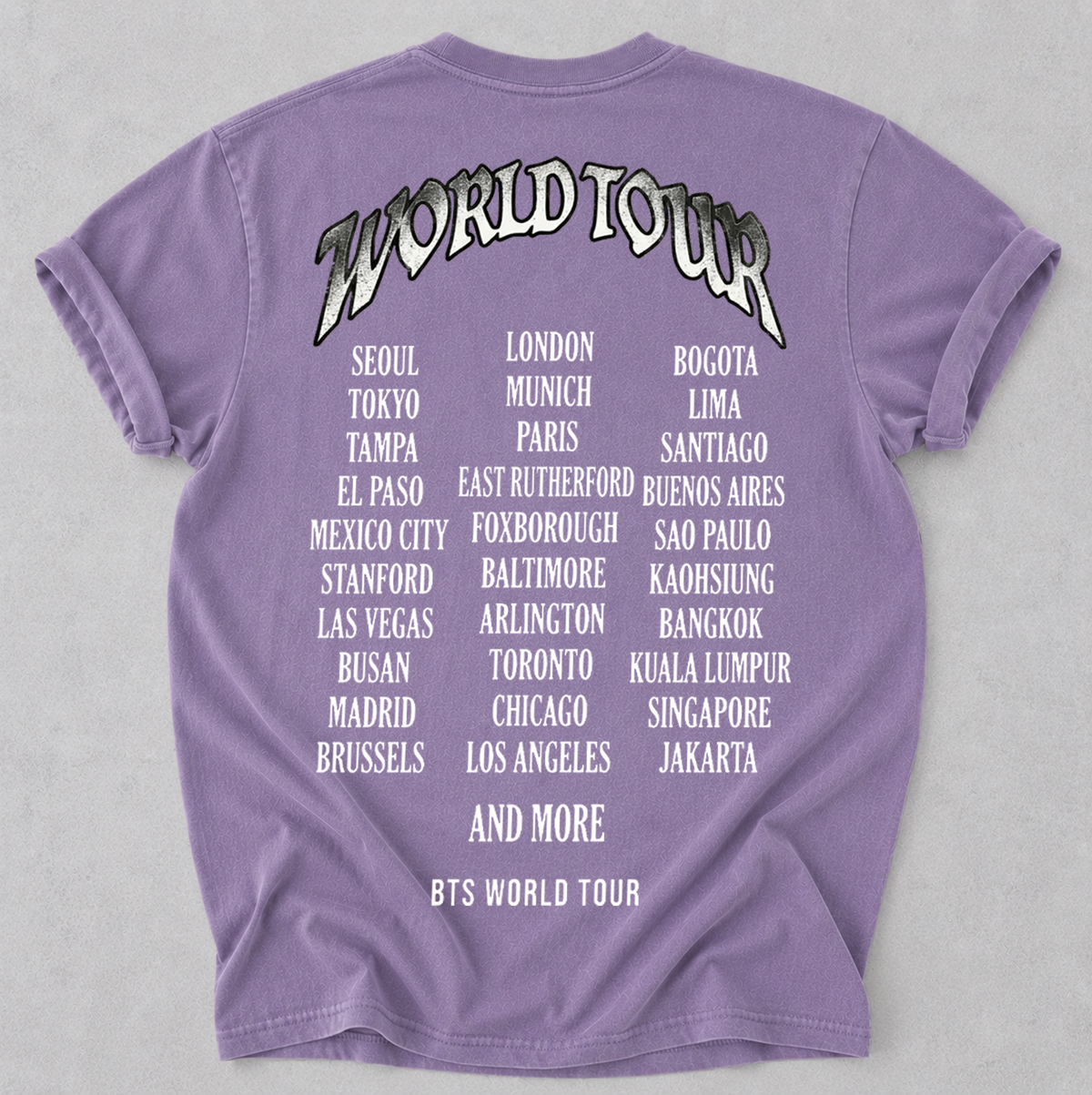 Oversized Bts Arirang 2026 World Tour Kpop Bts Concert