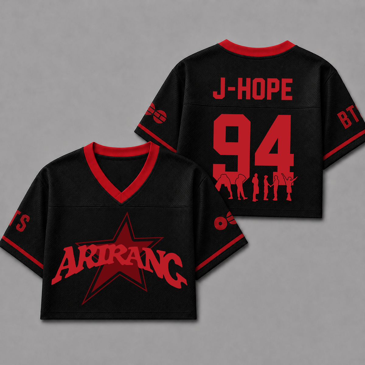 Bangtan Boys Arirang World Tour BTS Mixed Mesh Jersey Gift For Army