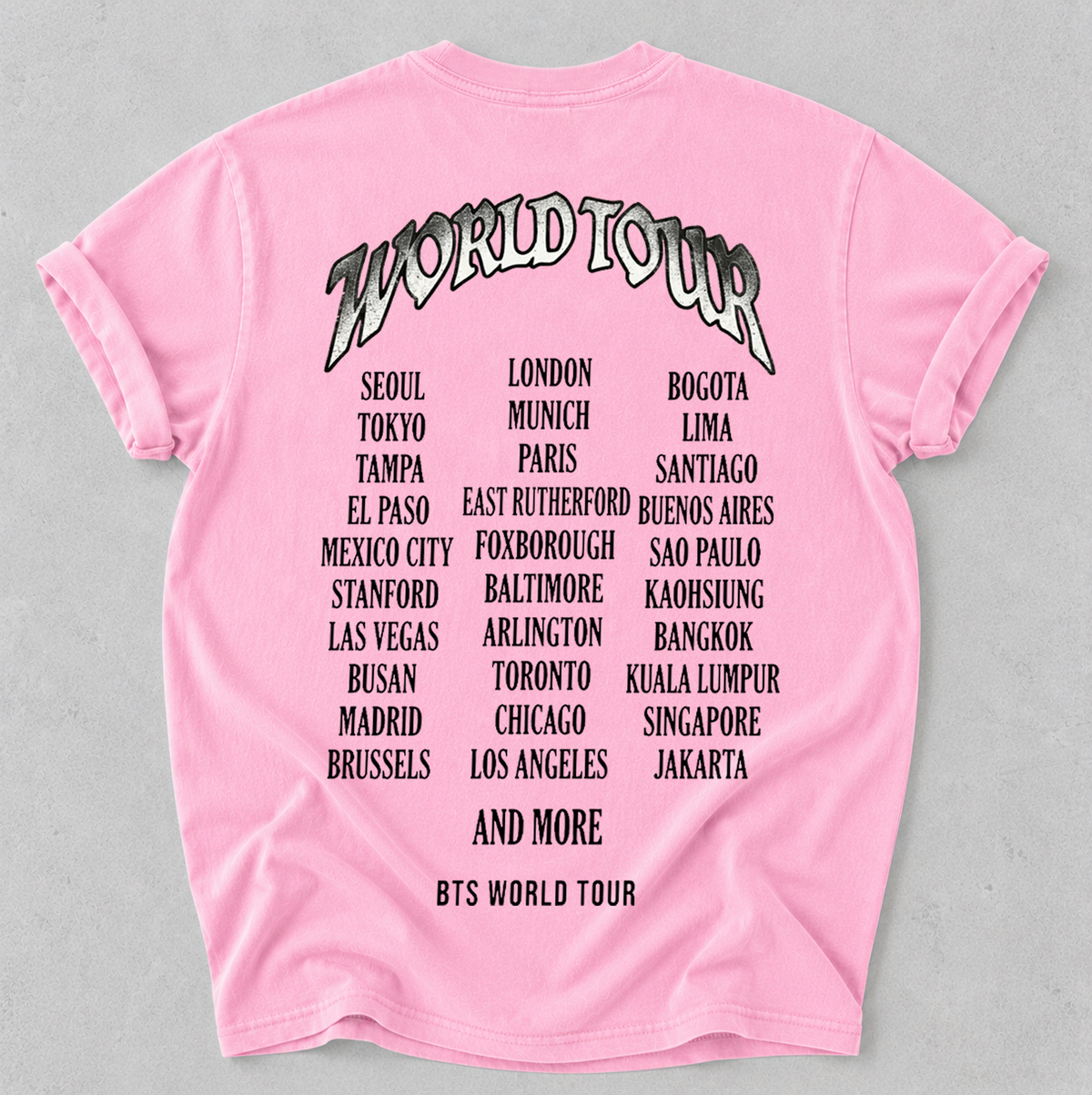 Oversized Bts Arirang 2026 World Tour Kpop Bts Concert