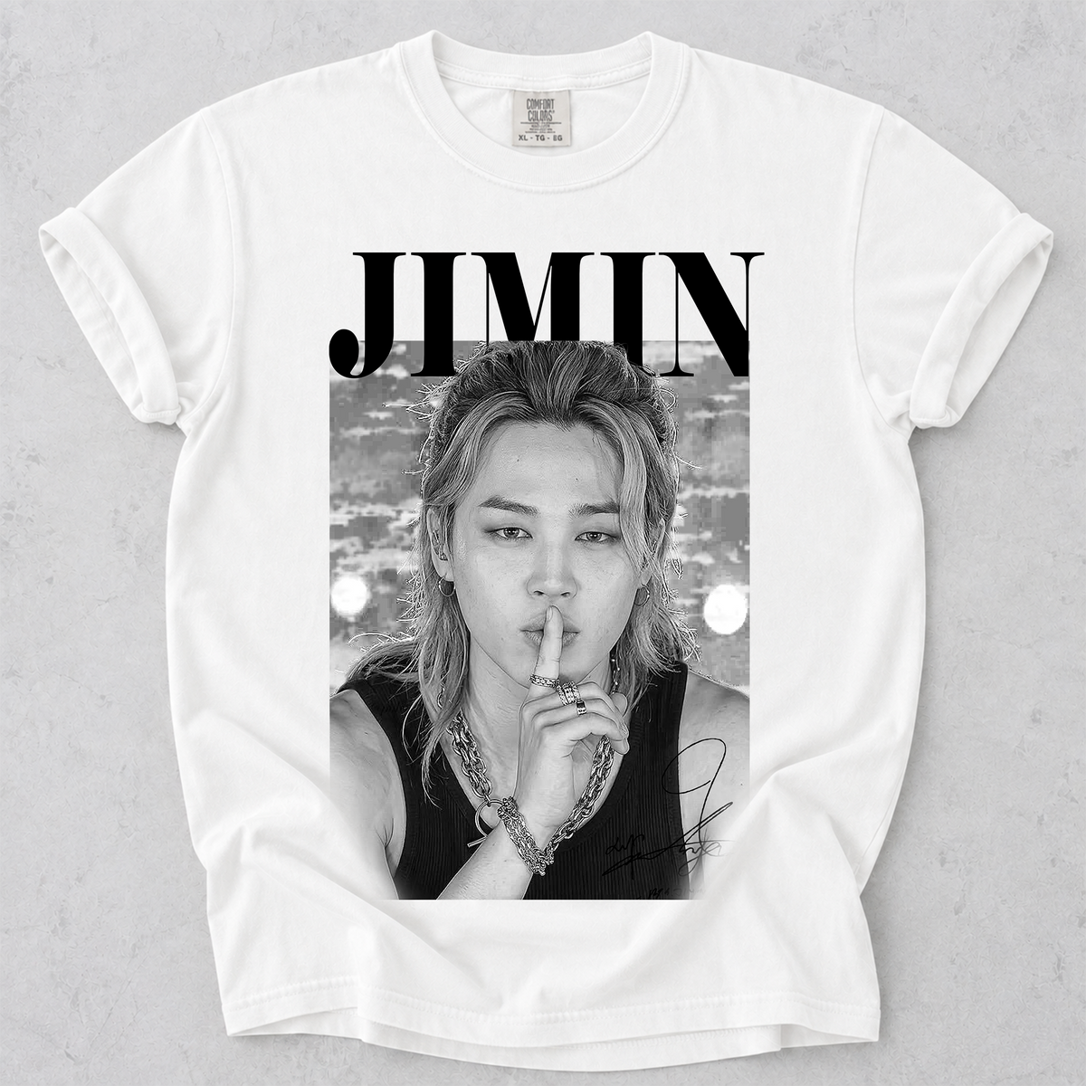 Comfort Colors Shhh Arirang Jimin Unisex T-Shirt