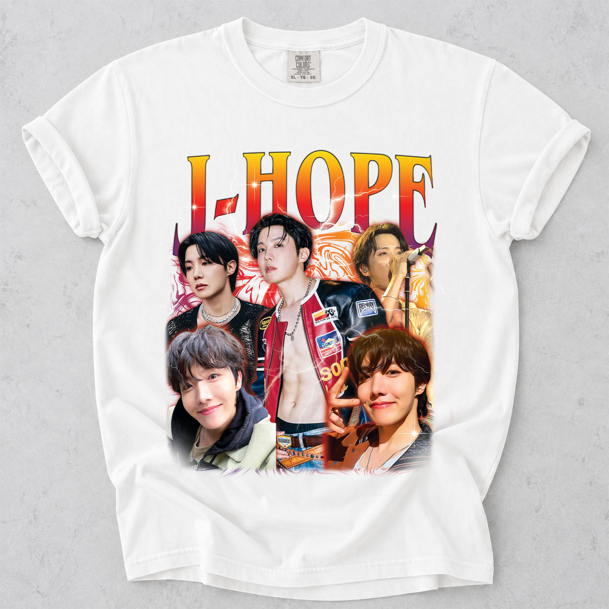 J-Hope BTS Bangtan World Tour Bootleg 90s Comfort Color Shirt
