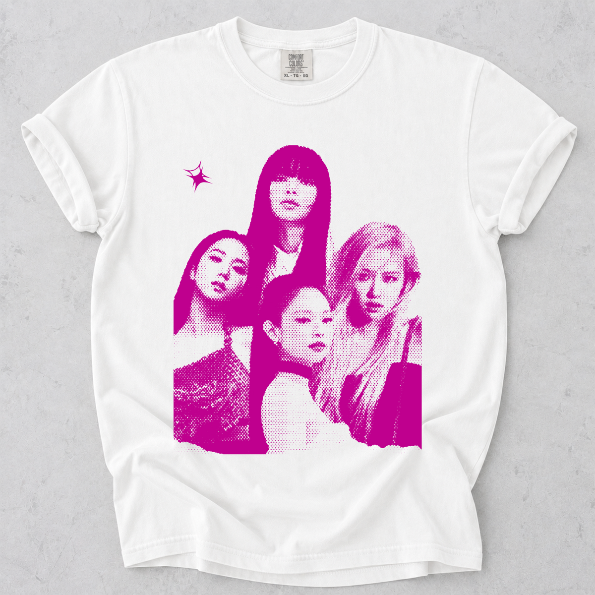 BLACKPINK Blink Graphic Comfort Colors T-Shirt Kpop Fan Tee