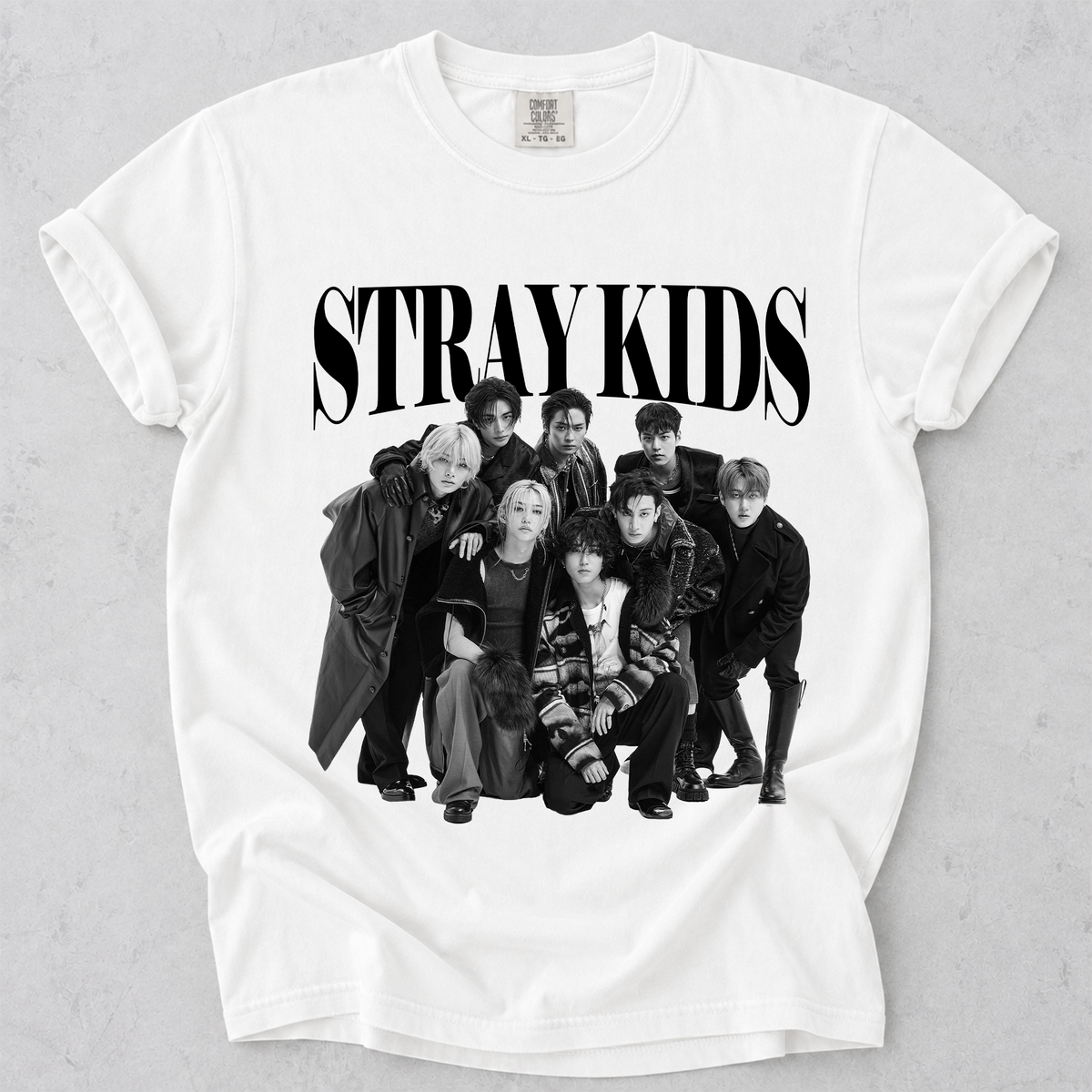 Stray Kids Kpop Vintage Comfort Colors Tee