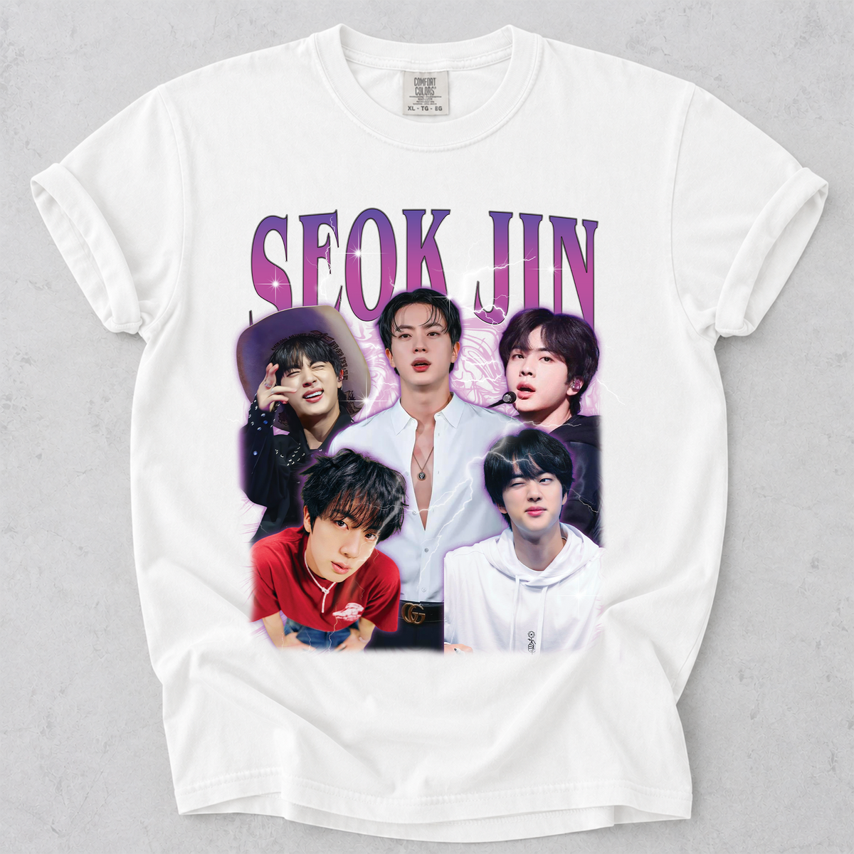 Vintage Bangtan Seok Jin Bootleg 90s T-Shirt