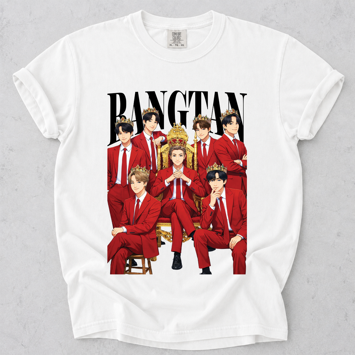 BANGTAN Kings Graphic Tee Gift For ARMY