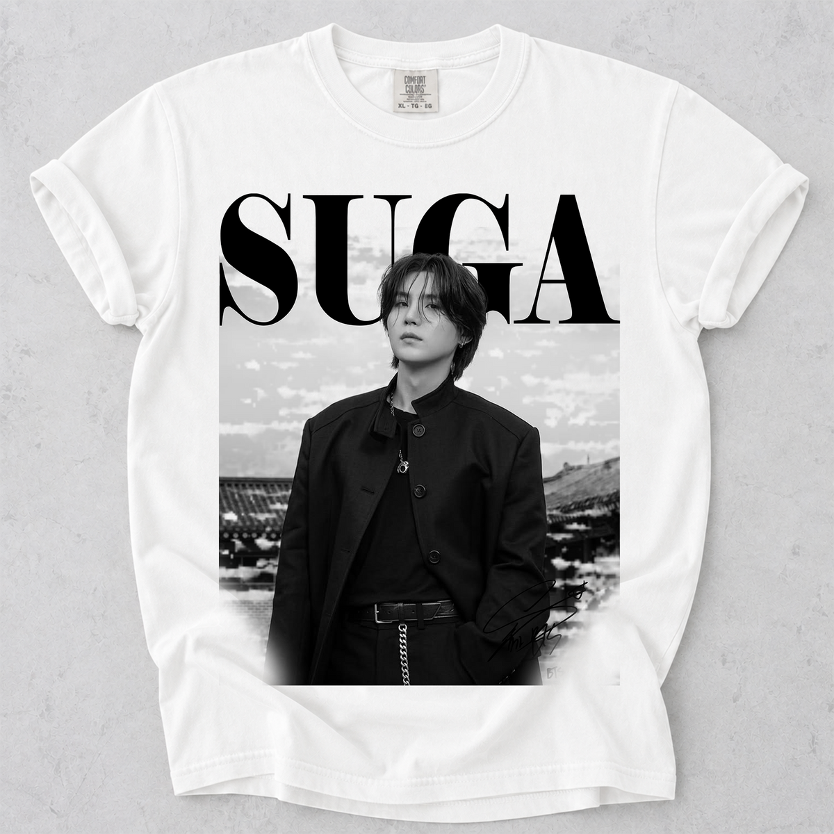 Comfort Colors Suga Agust D Vintage Retro T-Shirt