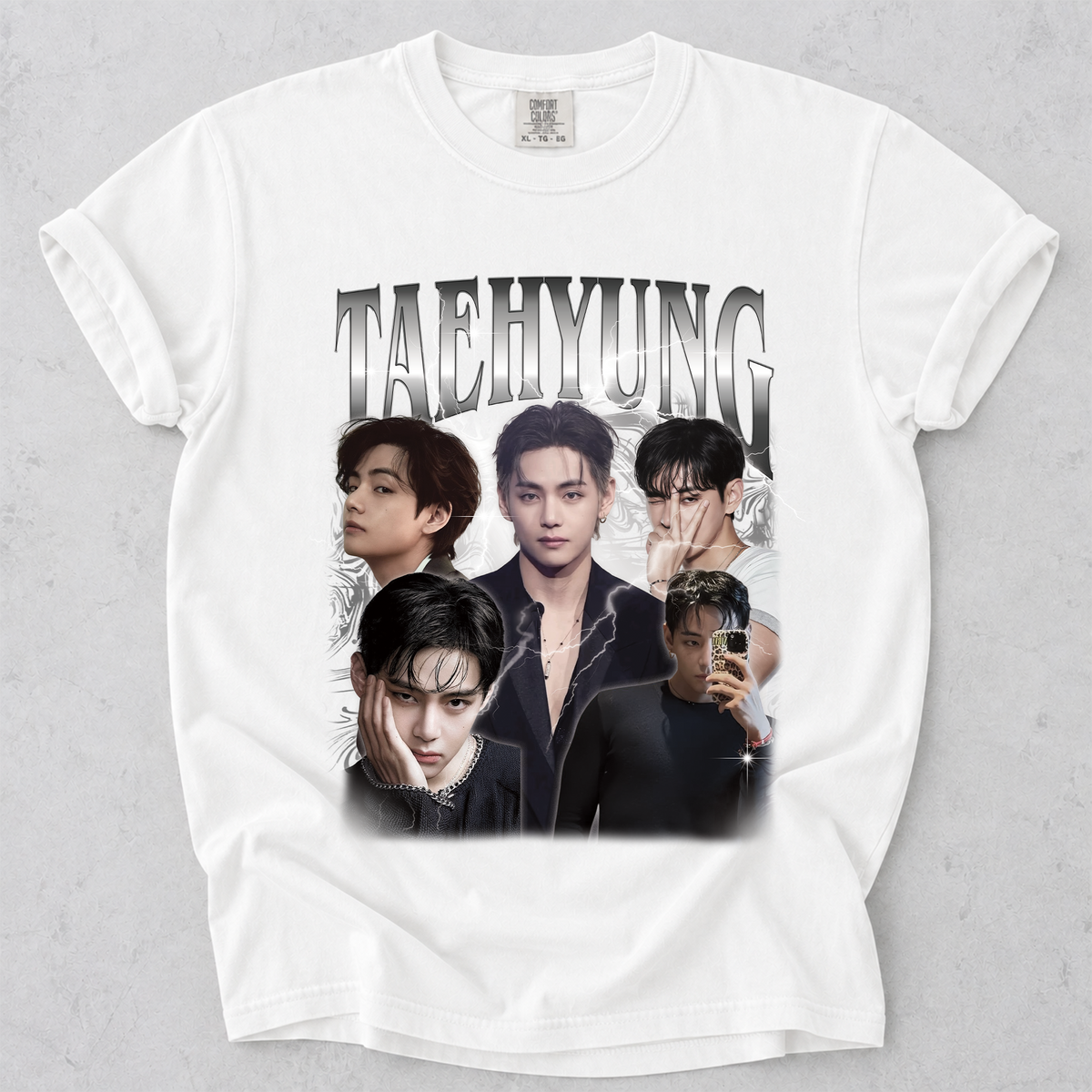 Kpop Bangtan Taehyung Bootleg 90s Comfort Color Shirt