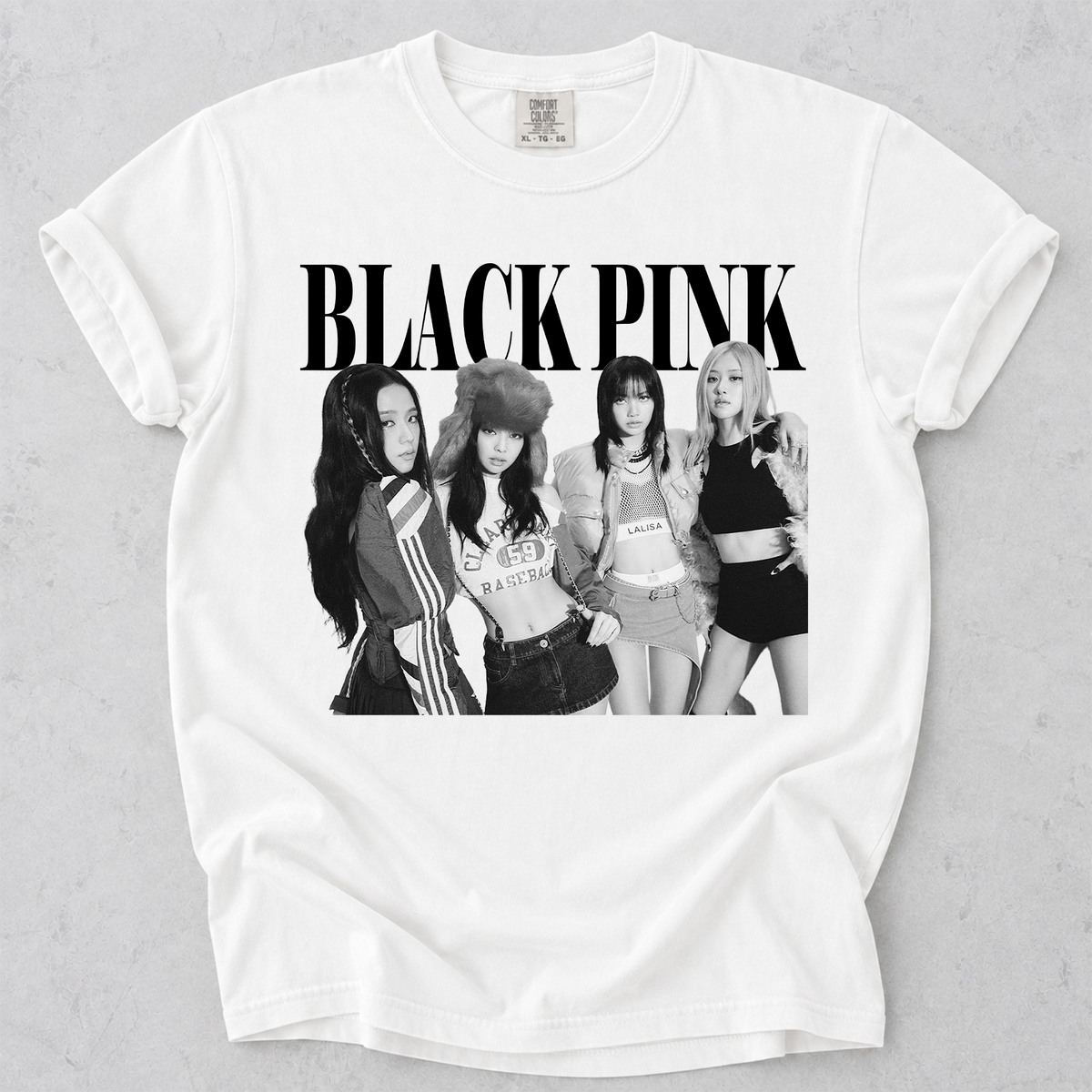 Comfort Colors BLACKPINK Vintage Photo Graphic T-Shirt Gift For ARMY
