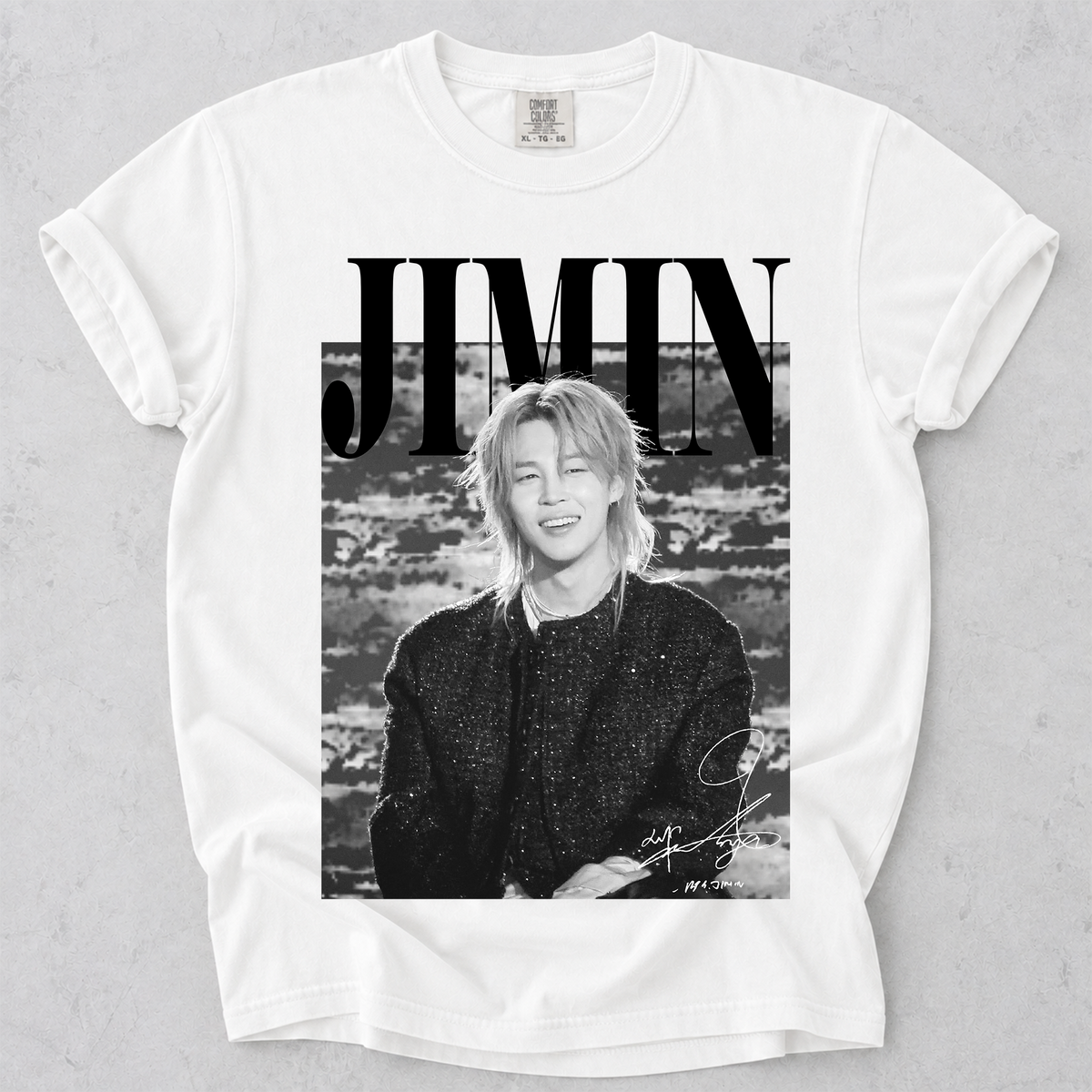 Comfort Color Vintage JIMIN Graphic Unisex T-shirt