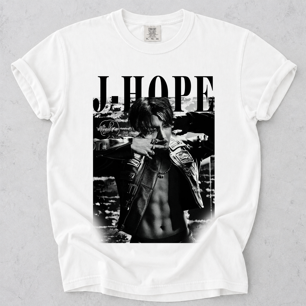 J-Hope Graphic Crewneck T-Shirt Top