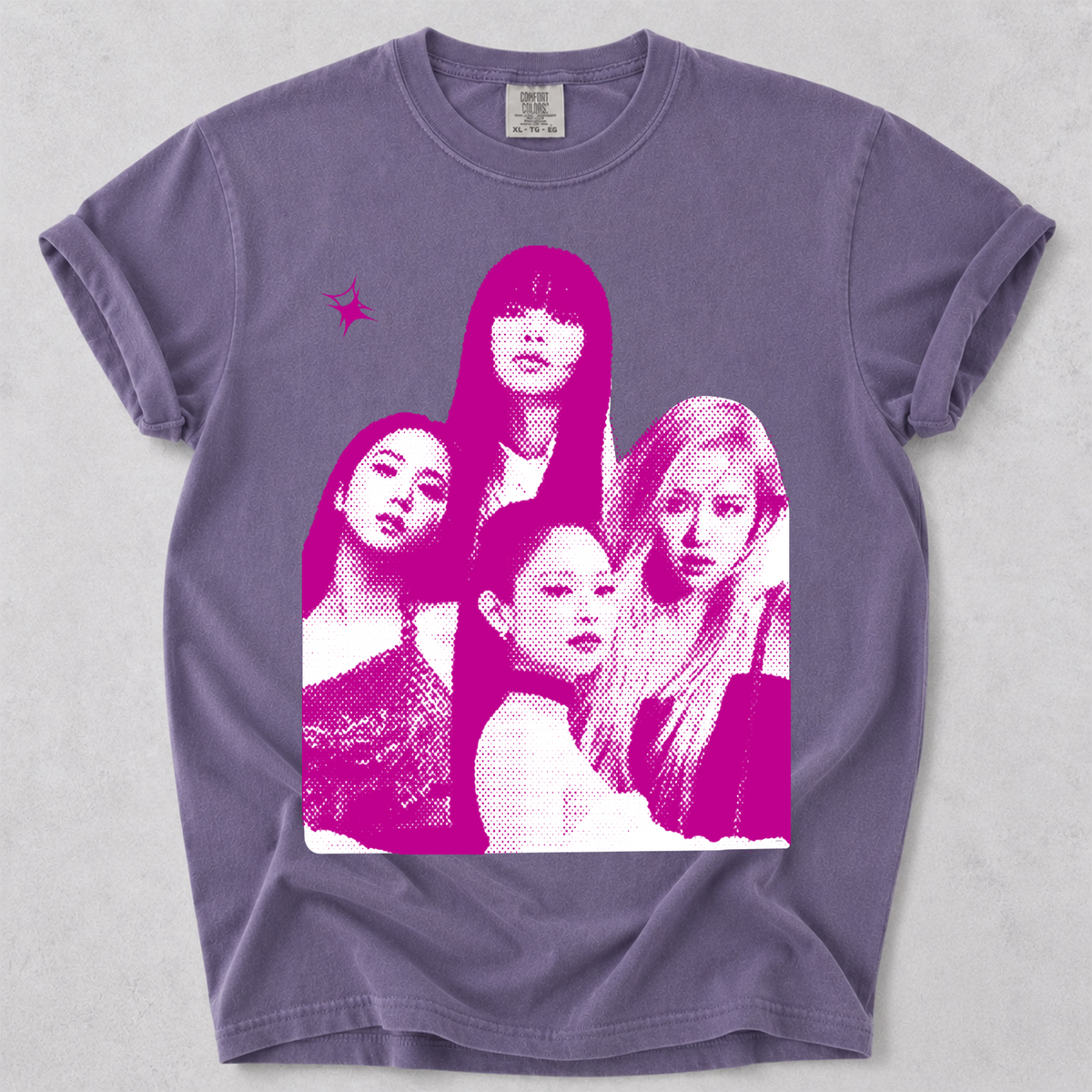 BLACKPINK Blink Graphic Comfort Colors T-Shirt Kpop Fan Tee