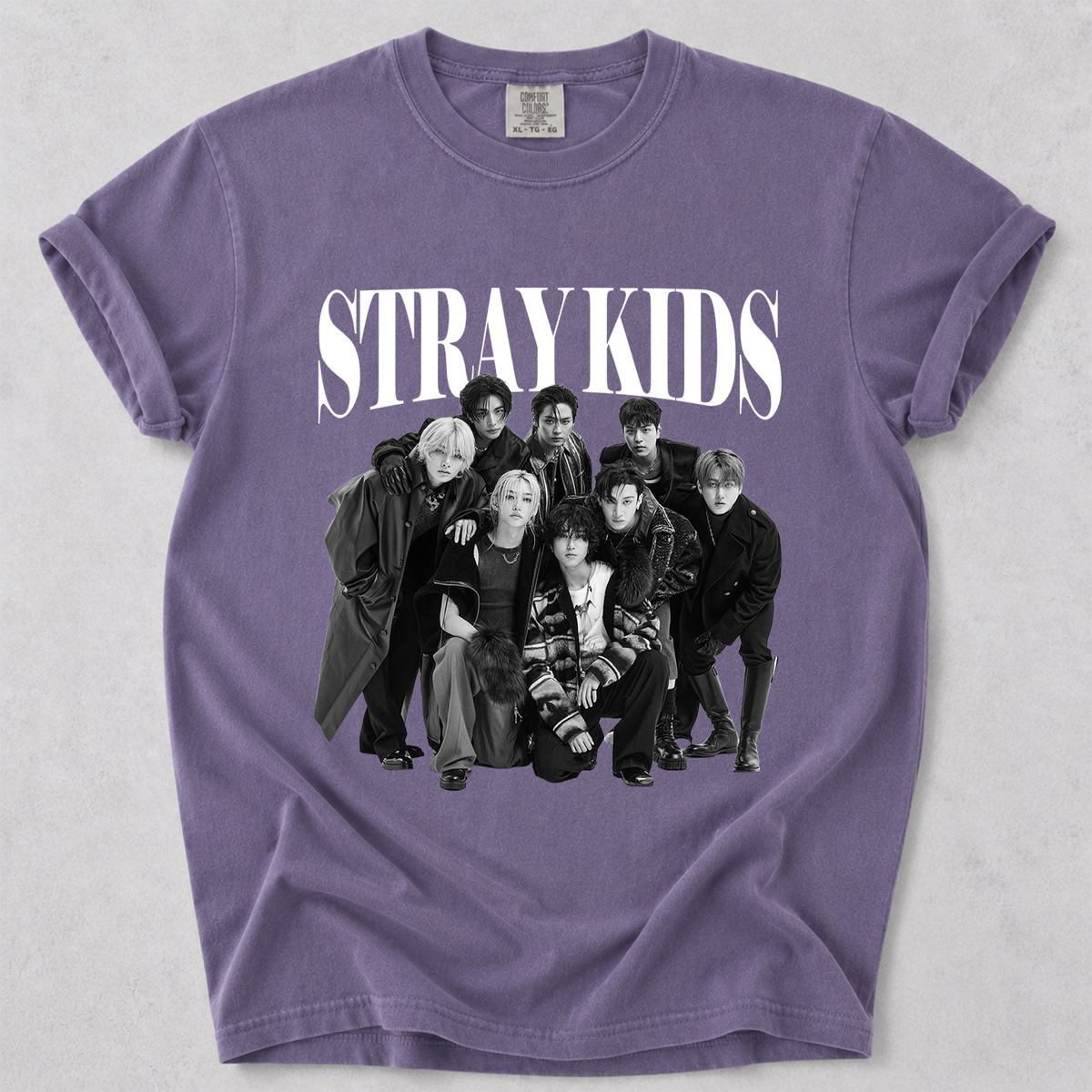 Stray Kids Kpop Vintage Comfort Colors Tee