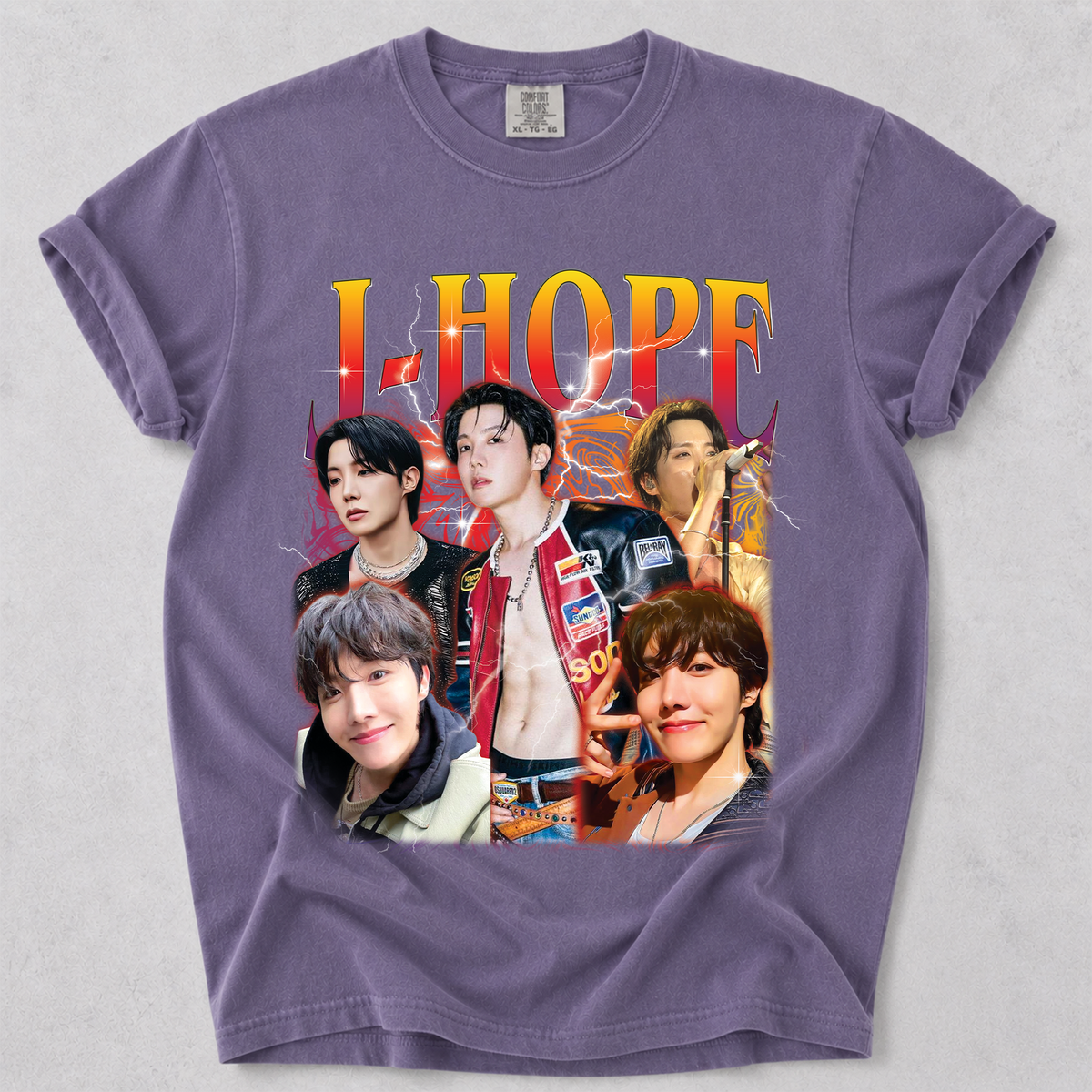 J-Hope BTS Bangtan World Tour Bootleg 90s Comfort Color Shirt