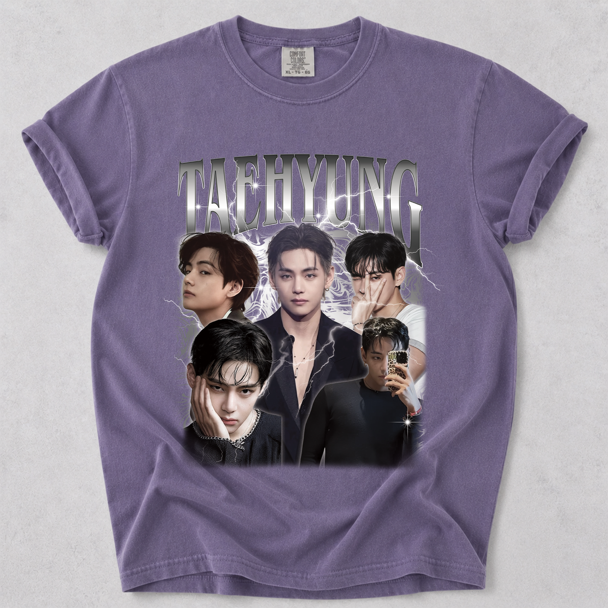 Kpop Bangtan Taehyung Bootleg 90s Comfort Color Shirt
