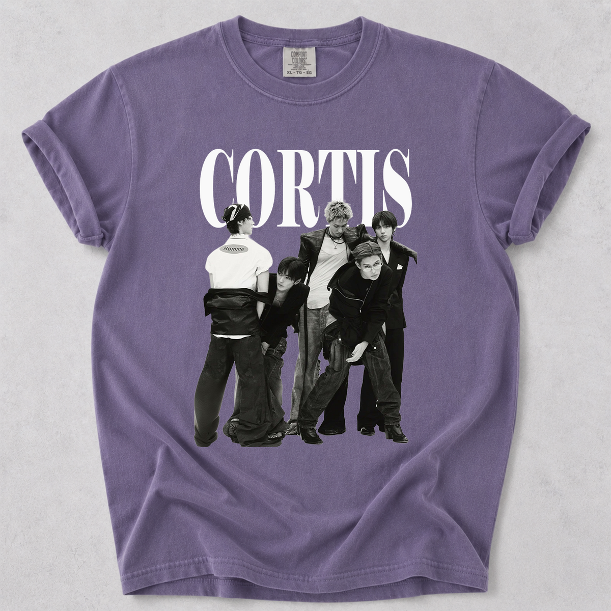 CORTIS Kpop Group T Shirt Retro Photo Fan Tee