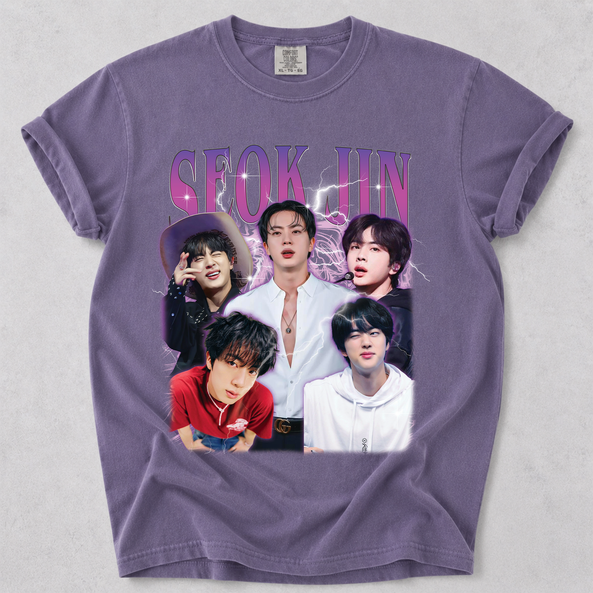 Vintage Bangtan Seok Jin Bootleg 90s T-Shirt