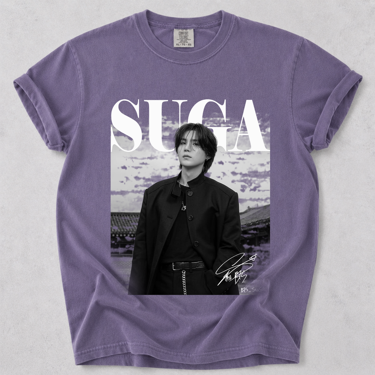 Comfort Colors Suga Agust D Vintage Retro T-Shirt
