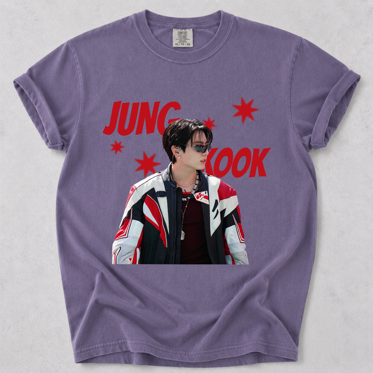 Vintage Jungkook Graffiti Comfort Colors T-Shirt