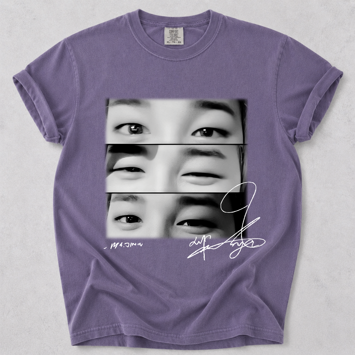 BTS Jimin Eyes Comfort Color Shirt