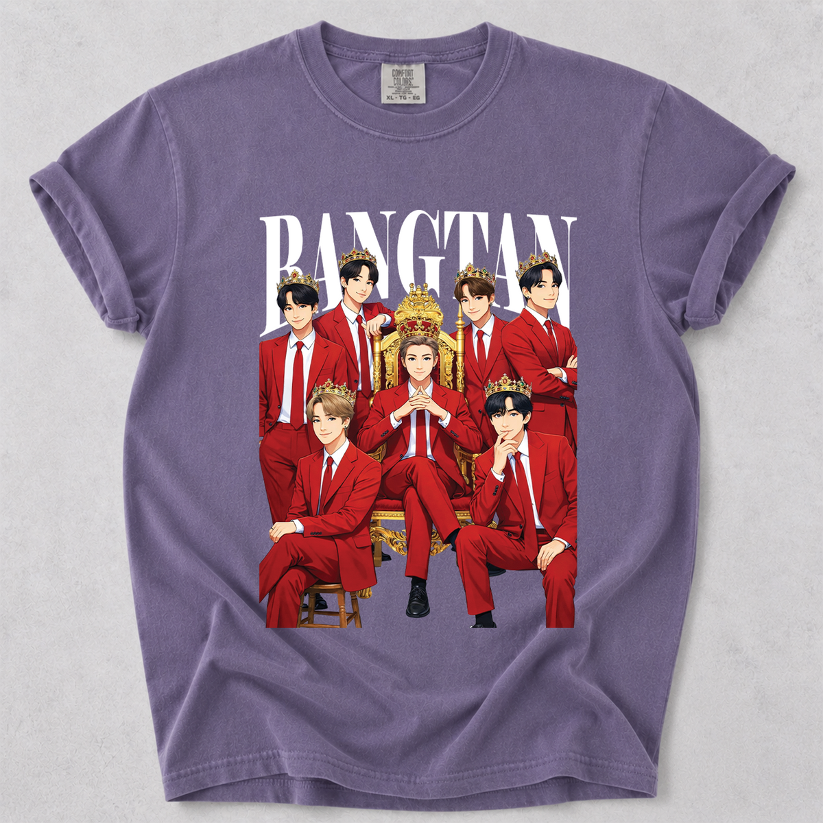 BANGTAN Kings Graphic Tee Gift For ARMY