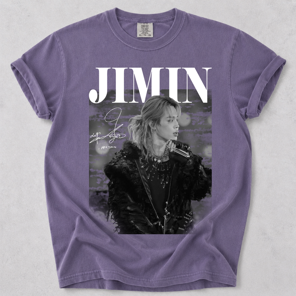 Comfort Colors Jimin Retro Graphic Tee