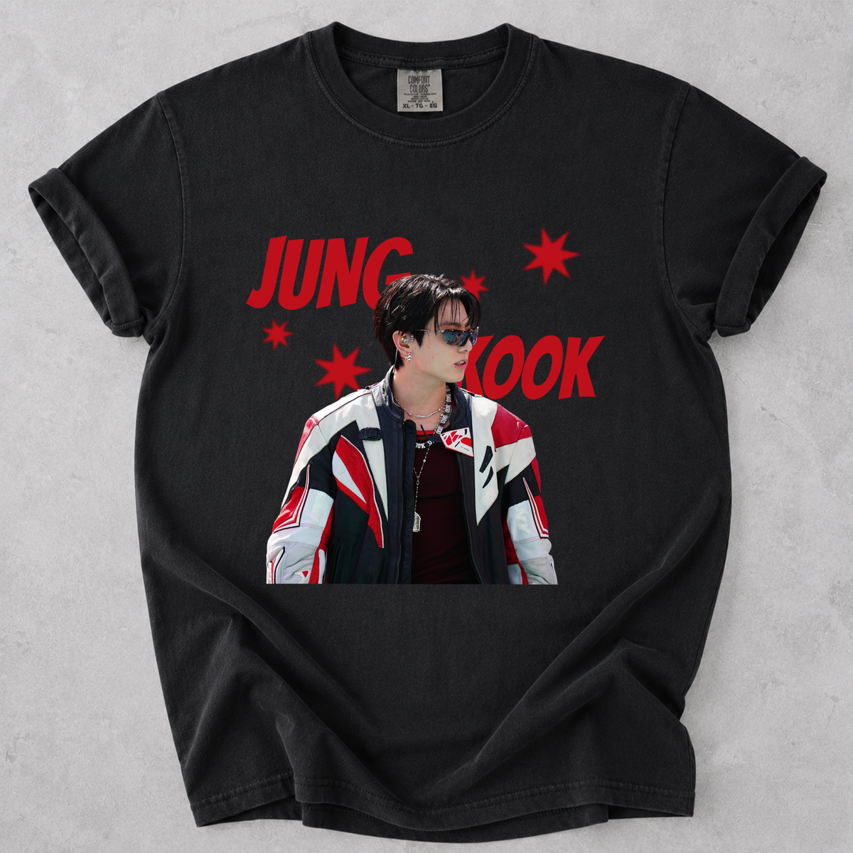 Vintage Jungkook Graffiti Comfort Colors T-Shirt