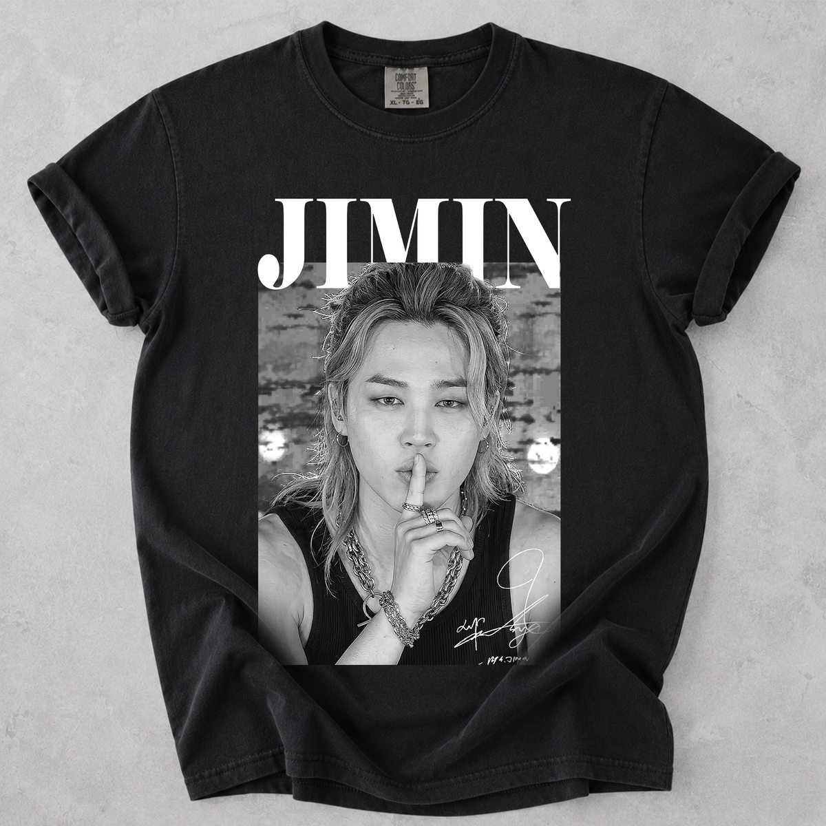 Comfort Colors Shhh Arirang Jimin Unisex T-Shirt