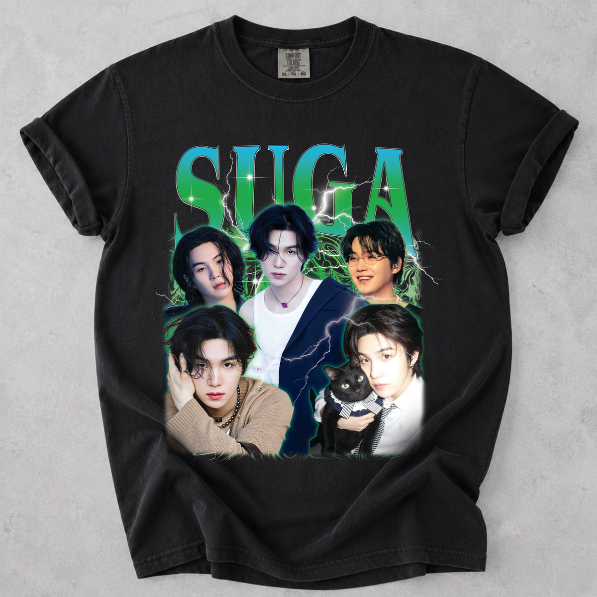 Bts Bangtan Yoongi Suga August D 90s Vintage Bootleg Shirt Gift For ARMY