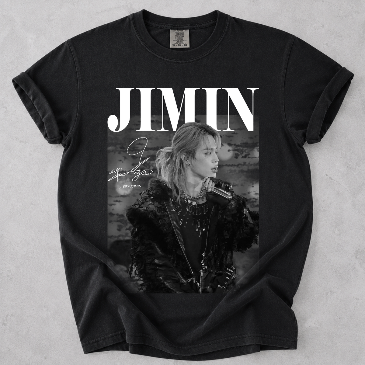 Comfort Colors Jimin Retro Graphic Tee