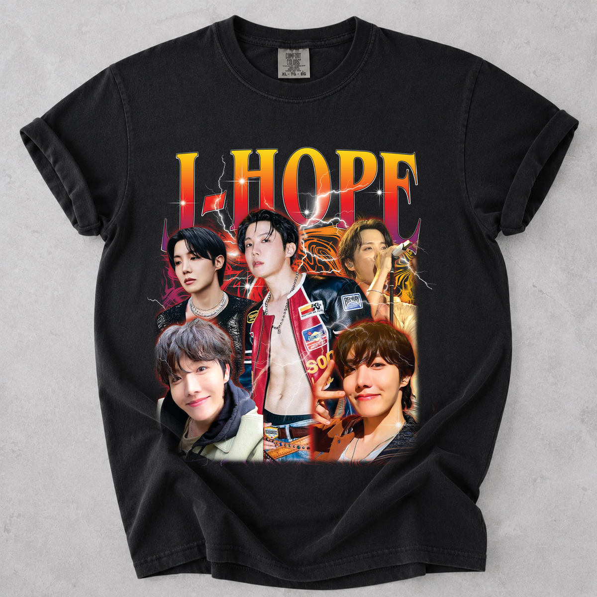 J-Hope BTS Bangtan World Tour Bootleg 90s Comfort Color Shirt