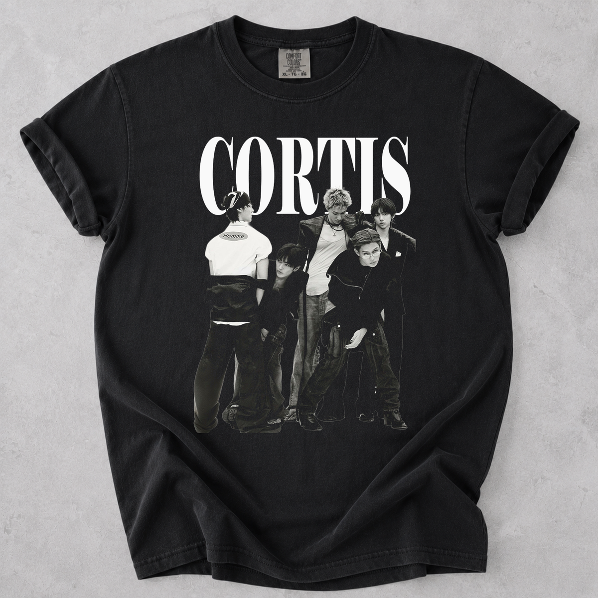 CORTIS Kpop Group T Shirt Retro Photo Fan Tee