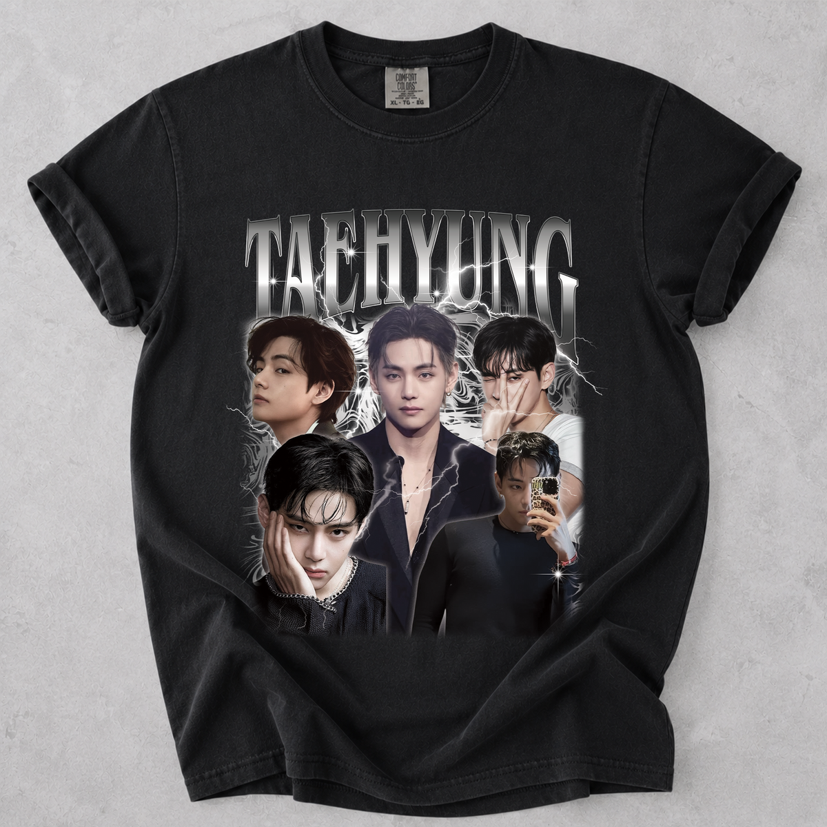 Kpop Bangtan Taehyung Bootleg 90s Comfort Color Shirt