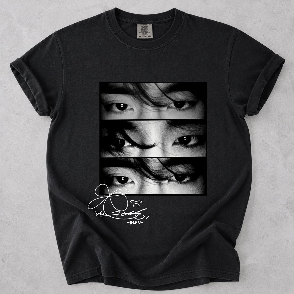 Comfort Colors Taehuyng Eyes Shirt K Pop Fan