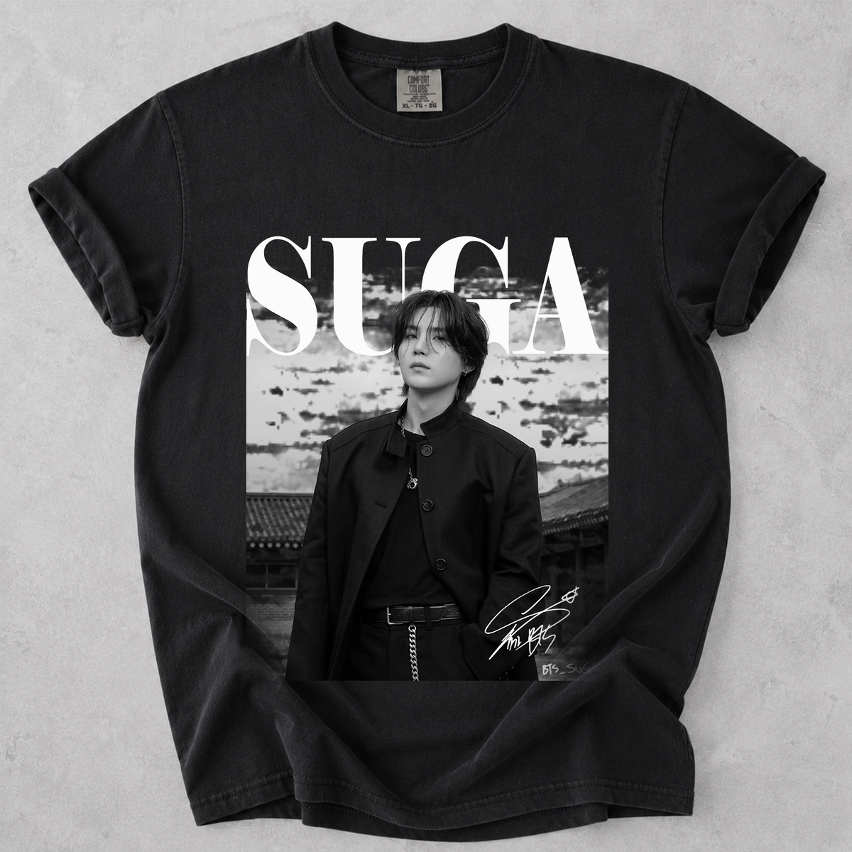 Comfort Colors Suga Agust D Vintage Retro T-Shirt