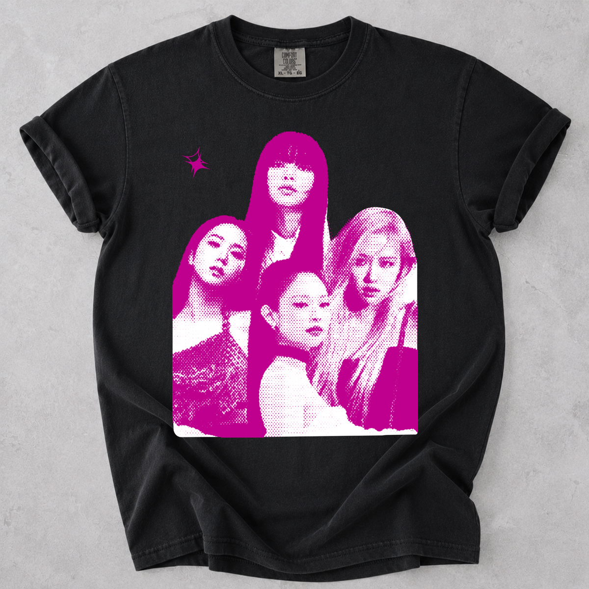 BLACKPINK Blink Graphic Comfort Colors T-Shirt Kpop Fan Tee