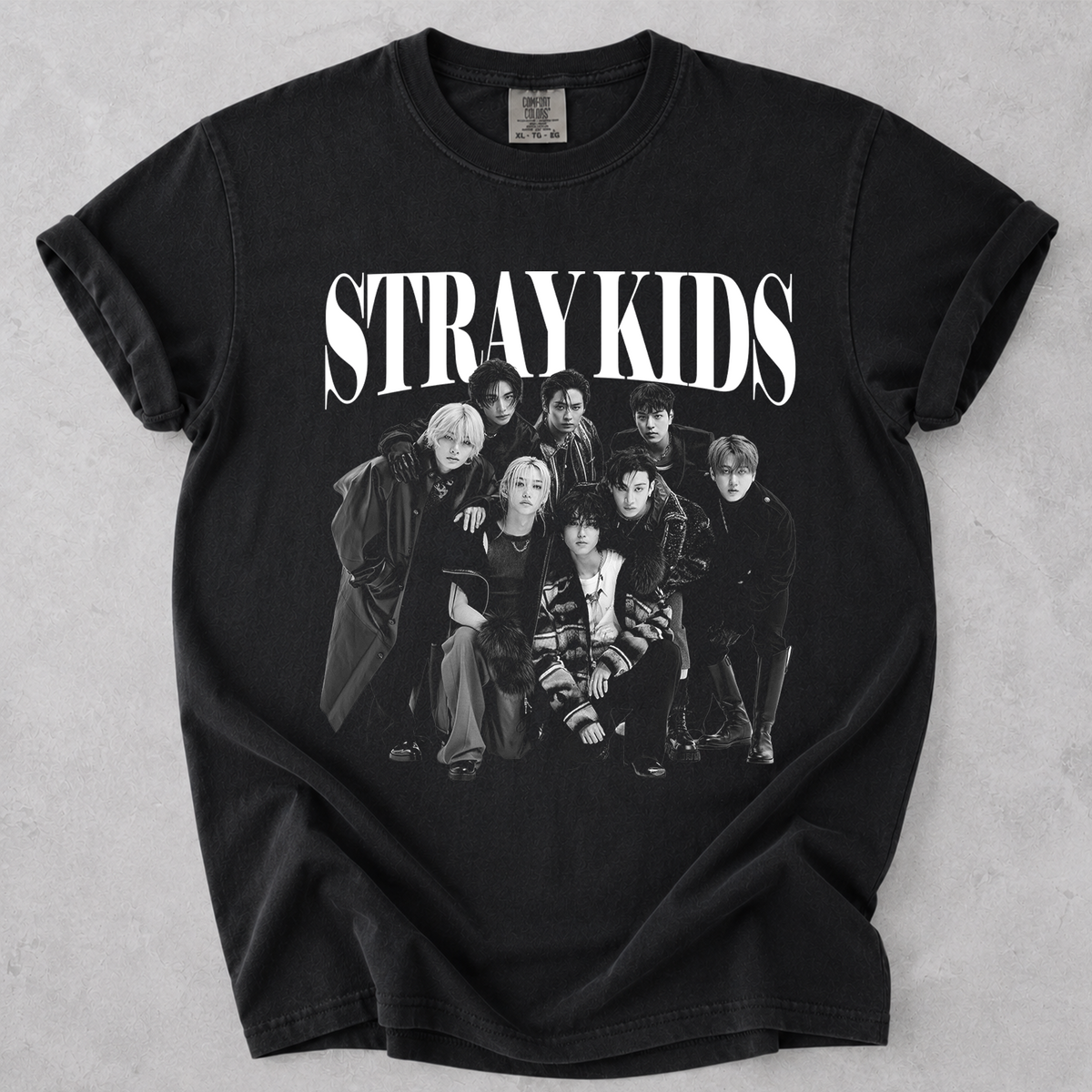 Stray Kids Kpop Vintage Comfort Colors Tee