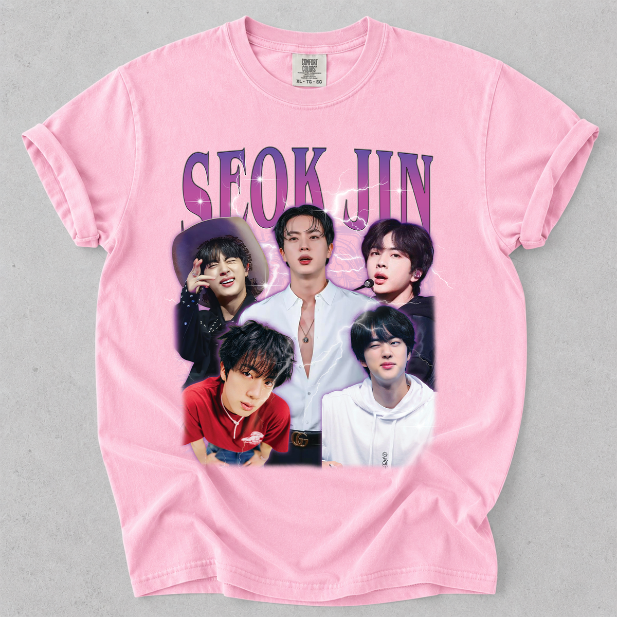 Vintage Bangtan Seok Jin Bootleg 90s T-Shirt
