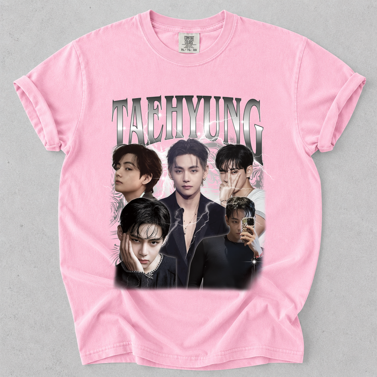 Kpop Bangtan Taehyung Bootleg 90s Comfort Color Shirt