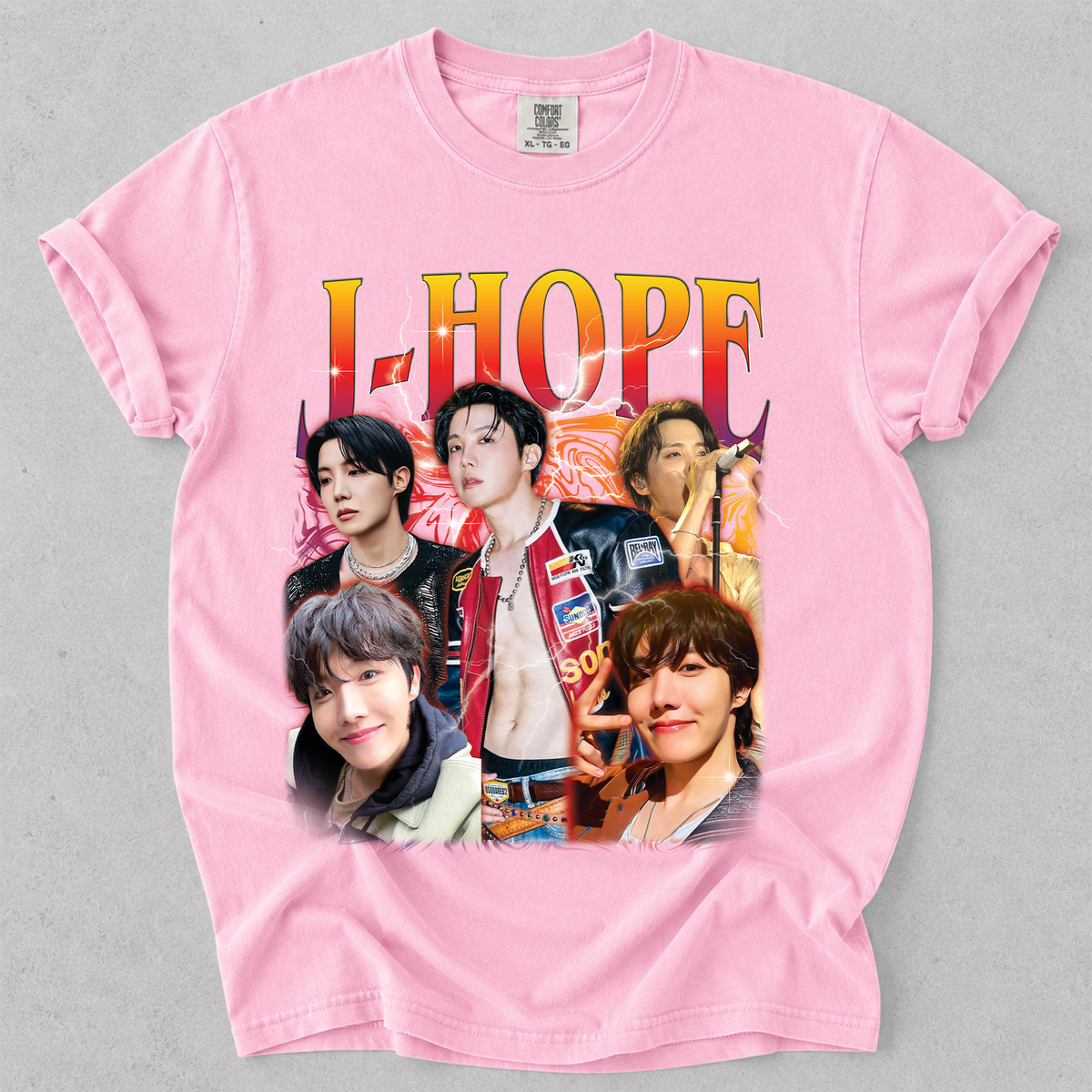 J-Hope BTS Bangtan World Tour Bootleg 90s Comfort Color Shirt